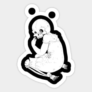 Nightmare death Sticker